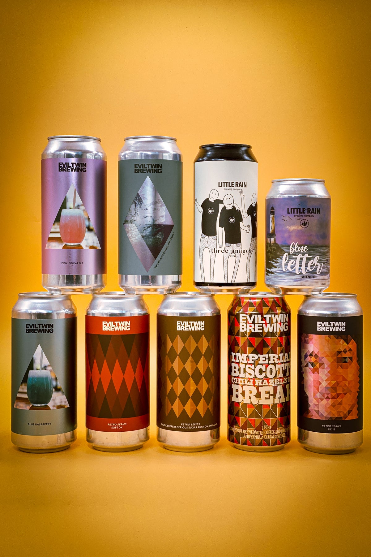 Evil Twin Retro Series & Little Rain Brewing!