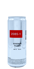 330 ml can of 2085 - 1 Bohemian Pilsner – Czech Pilsner, 5.5% ABV