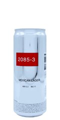 330 ml can of 2085 - 3 Hoppy Mexical Lager – Hoppy Lager, 5.7% ABV