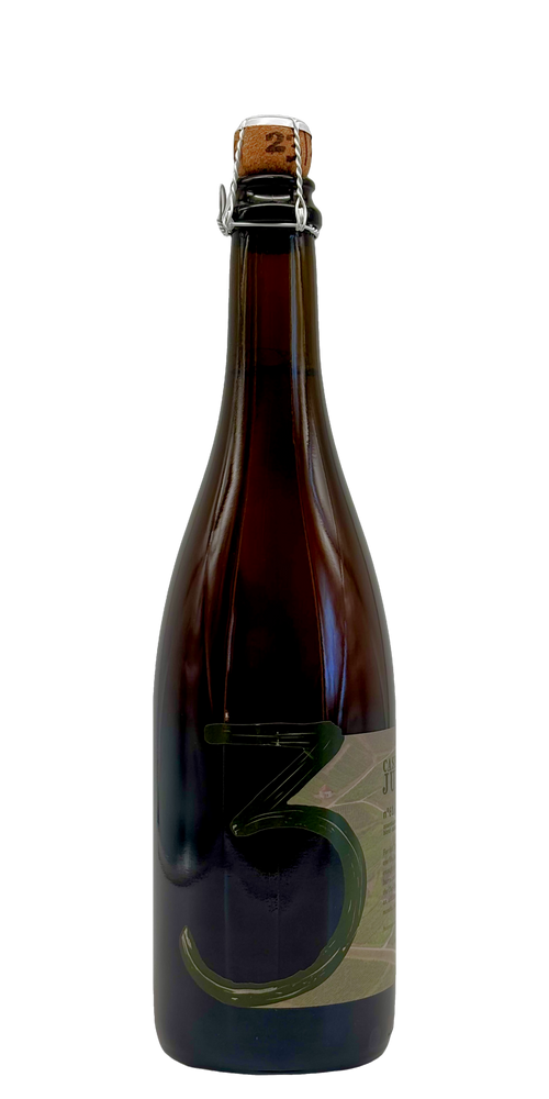 750 ml bottle of 3 Fonteinen - Cask Finish Series: Jura Barrel Blend S23/24 B61 – Oude Geuze, 7.77% ABV