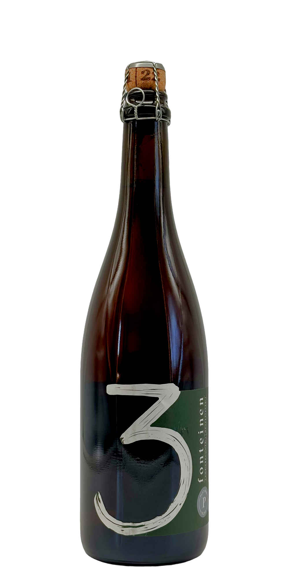 750 ml bottle of 3 Fonteinen - Platinum Blend S21/22 B60 – Oude Geuze, 5.5% ABV