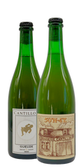 Cantillon - 50°N 4°E 2025 + Gueuze 2026, two 750 ml bottles: cognac barrel-aged gueuze and blended lambic