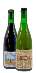 Cantillon - 50°N 4°E 2025 + Kriek 2026, two 750 ml bottles: cognac barrel-aged gueuze and cherry lambic