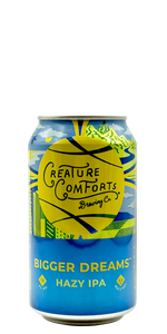 Creature Comforts Bigger Dreams best 2025 hazy NE IPA craft beer citrus tropical peach apricot