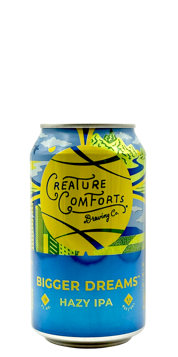 Creature Comforts Bigger Dreams best 2025 hazy NE IPA craft beer citrus tropical peach apricot