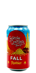355 ml can of Creature Comforts - Fall – Oktoberfest, 6% ABV
