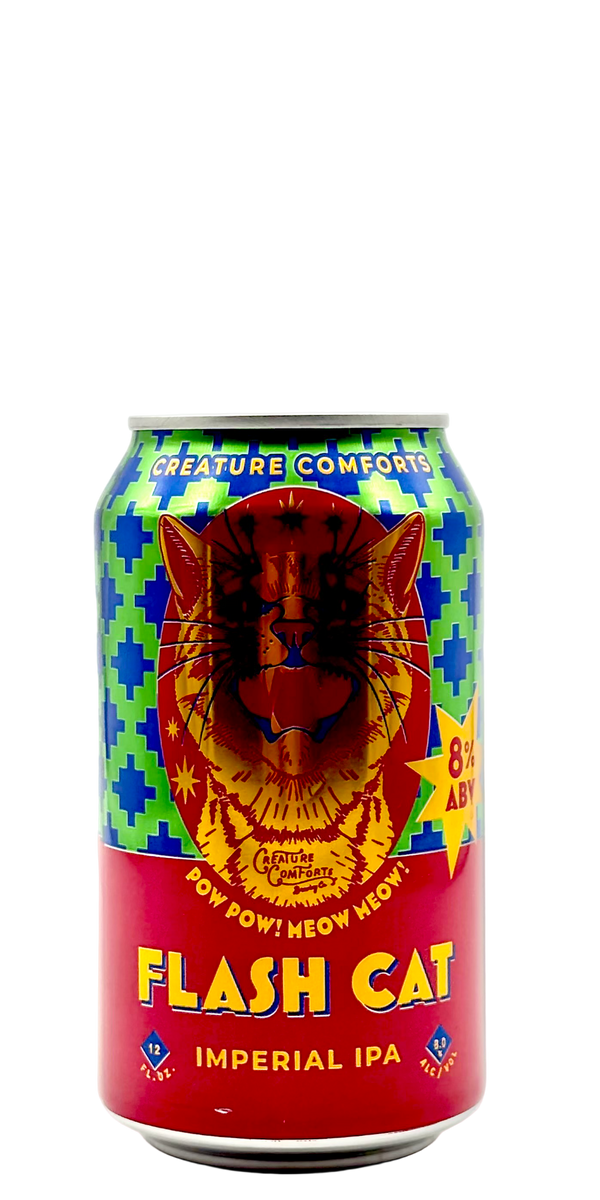 Creature Comforts Flash Cat best 2025 Imperial IPA Citra Galaxy hops craft beer tropical citrus melon