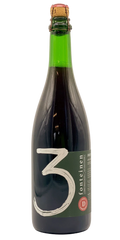 750 ml bottle of 3 Fonteinen - Druif Dornfelder #27 2021 – Fruit Lambic, 7.7% ABV