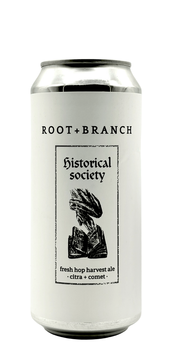 Root + Branch Historical Society fresh hop harvest ale Citra Comet hops craft beer seasonal limited