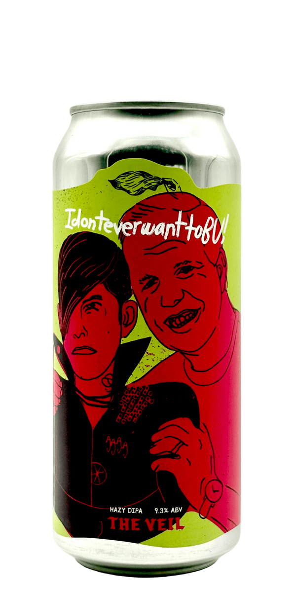 The Veil IdonteverwanttoBU imperial IPA Citra Mosaic zero IBU craft beer