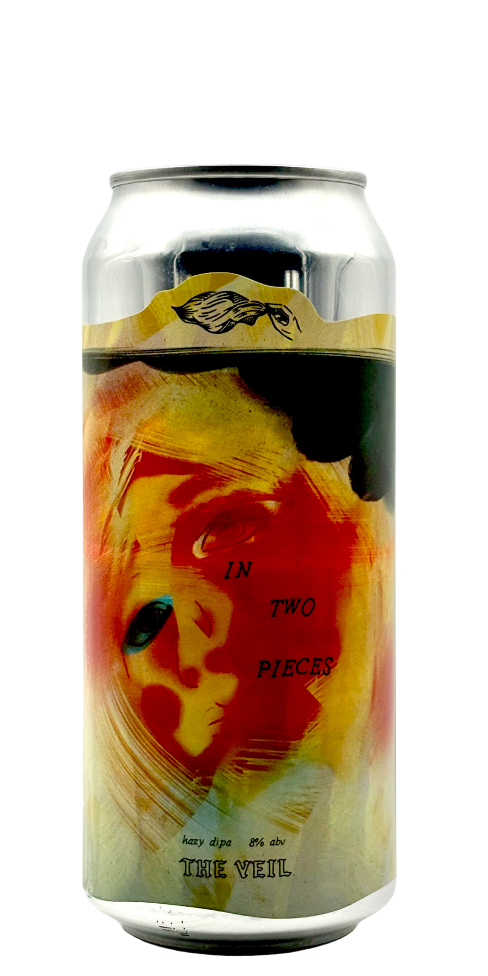 The Veil In Two Pieces hazy double IPA DIPA Citra Motueka Simcoe Nelson craft beer