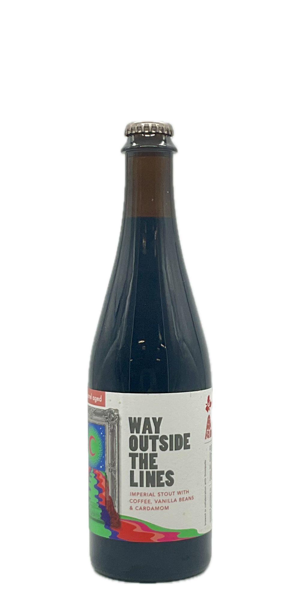 500 ml bottle of Trillium / Omnipollo - Way Outside the Lines – BA Imperial Stout, 13.0% ABV