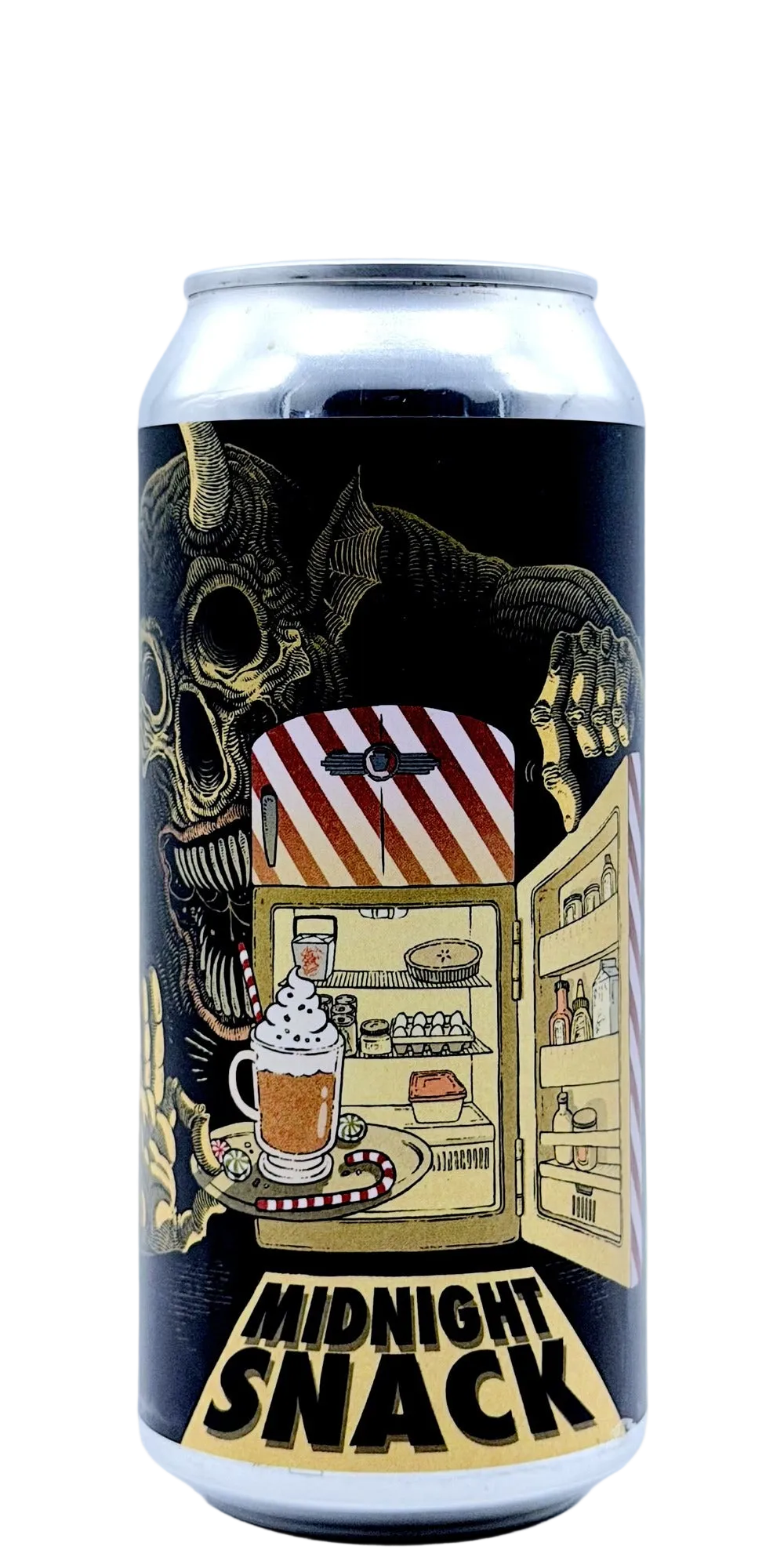 Abomination Midnight Snack - Peppermint Mocha best 2026 Pastry Imperial Stout Stratford Connecticut pastry imperial stout peppermint mocha chocolate coffee whipped cream craft beer can