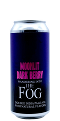 473 ml can of Abomination - Wandering into the Fog: Moonlit Dark Berry – DDH DIPA, 8.6% ABV