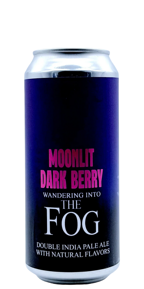 473 ml can of Abomination - Wandering into the Fog: Moonlit Dark Berry – DDH DIPA, 8.6% ABV