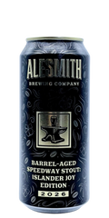 473 ml can of AleSmith - BA Speedway Stout: Islander Joy Edition 2026 – BBA Imperial Stout, 14.29% ABV