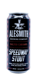 473 ml can of AleSmith - Speedway Stout: Salted Caramel Edition – Imperial Stout, 12% ABV
