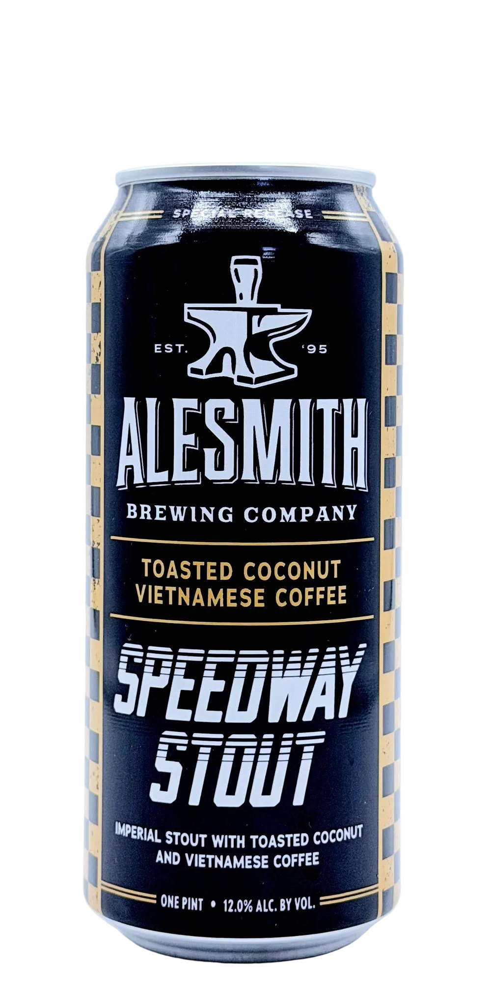 AleSmith Speedway Stout Toasted Coconut best 2026 imperial pastry stout San Diego California toasted coconut Vietnamese coffee chocolate Grand Prix winner craft beer can
