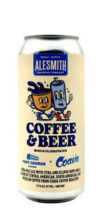 AleSmith Fort George Coava Coffee IPA craft beer can with Citra Eclipse hops