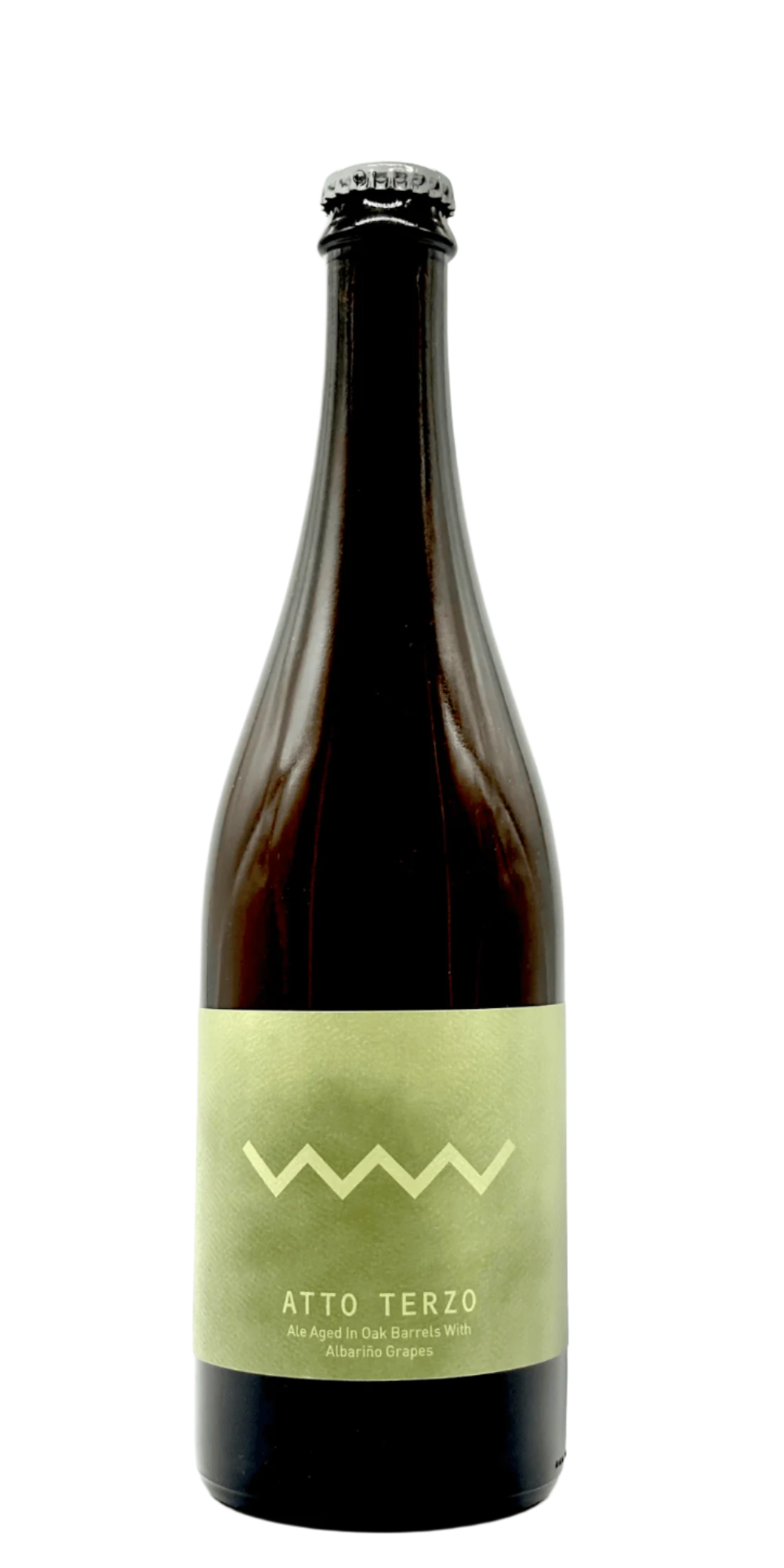750 ml bottle of Weaver Hollow - Atto Terzo Albarino – Oak BA w/Grapes, 8% ABV