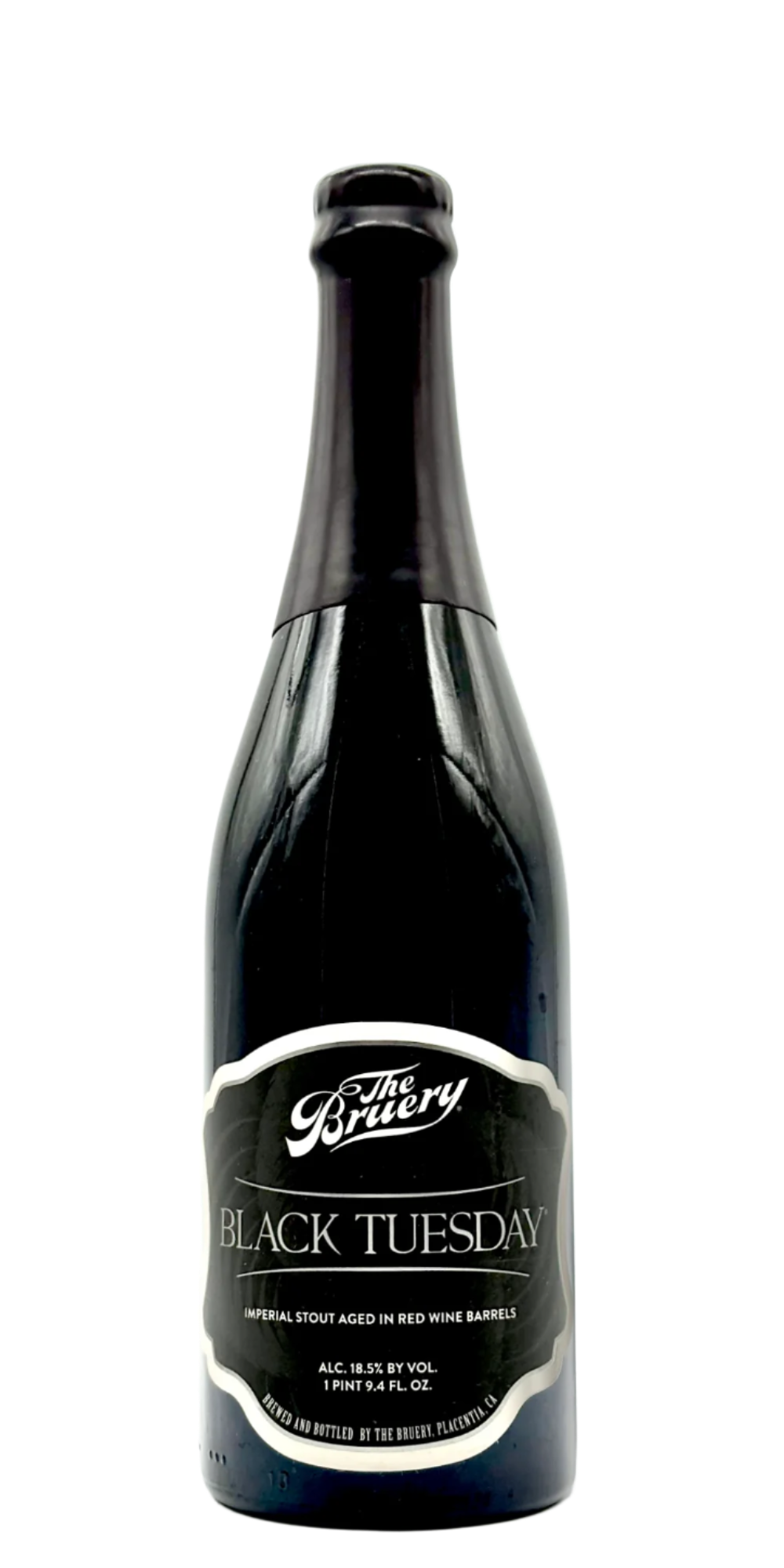 750 ml bottle of The Bruery - Black Tuesday [Wine DBA] (2020) – Imperial Stout, 18.5% ABV