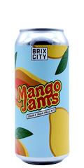 473 ml can of Brix City - Mango Jams – Milkshake DIPA, 8% ABV