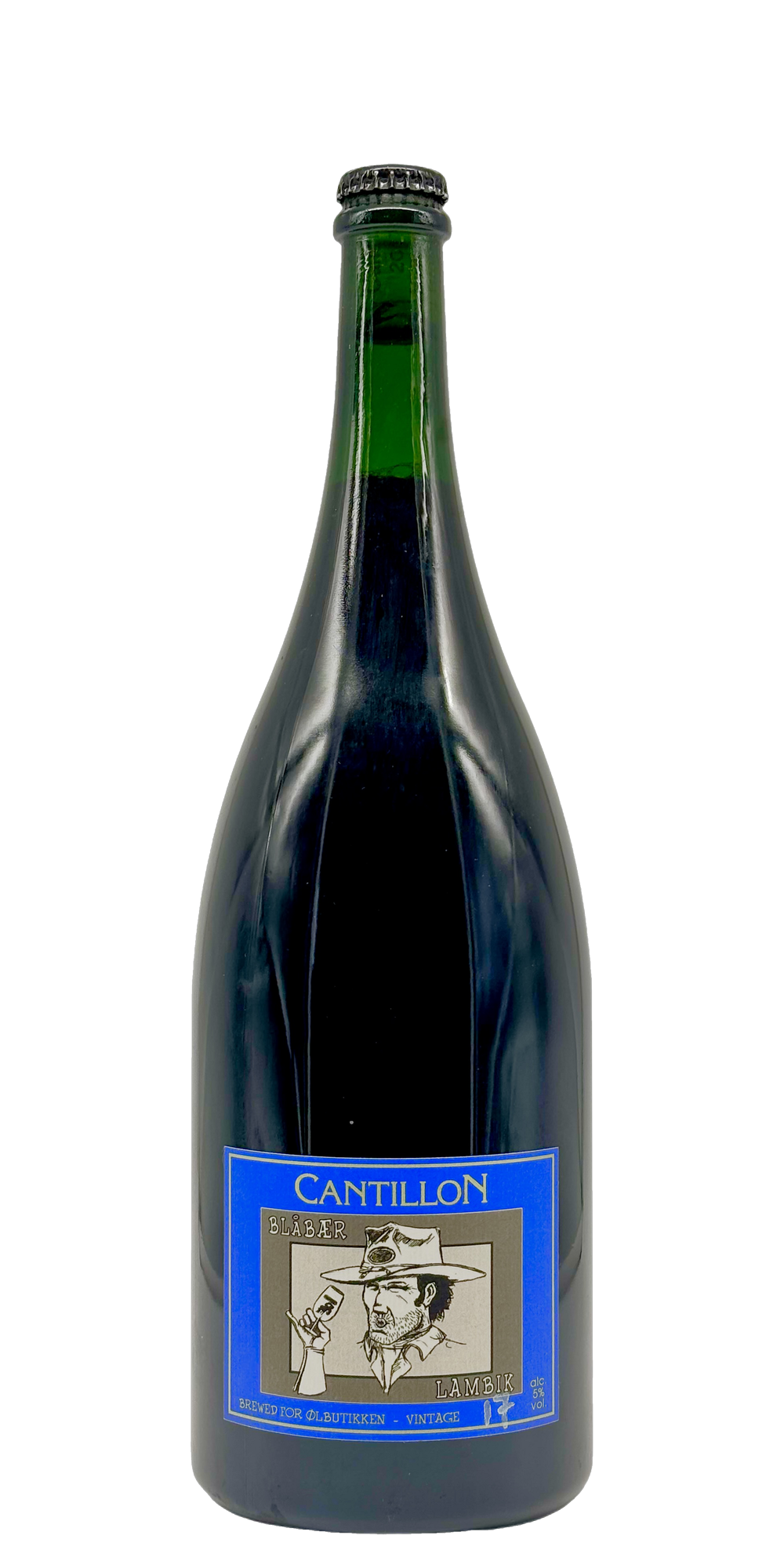 1.5 litre magnum of Cantillon - Blåbær 2017 – Blueberry Lambic, 5% ABV