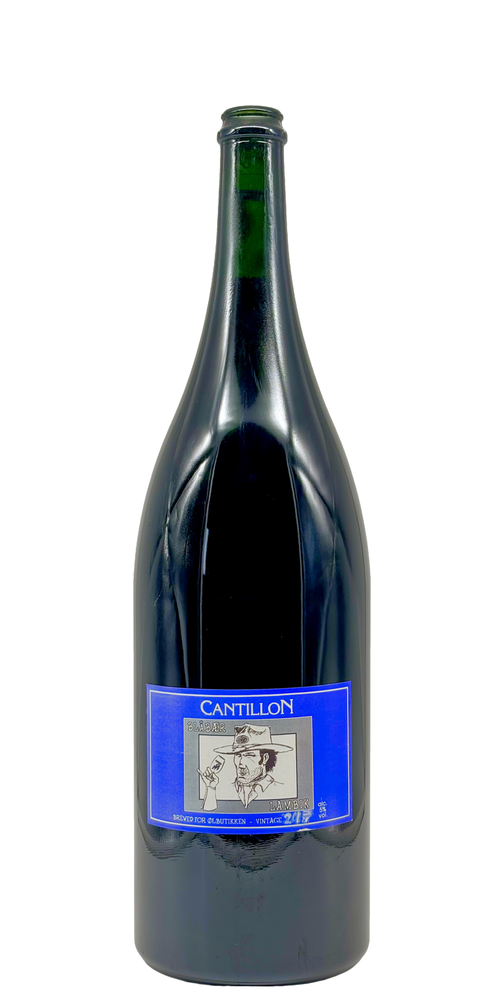 3 litre bottle of Cantillon - Blåbær 2017 – Blueberry Lambic, 5% ABV