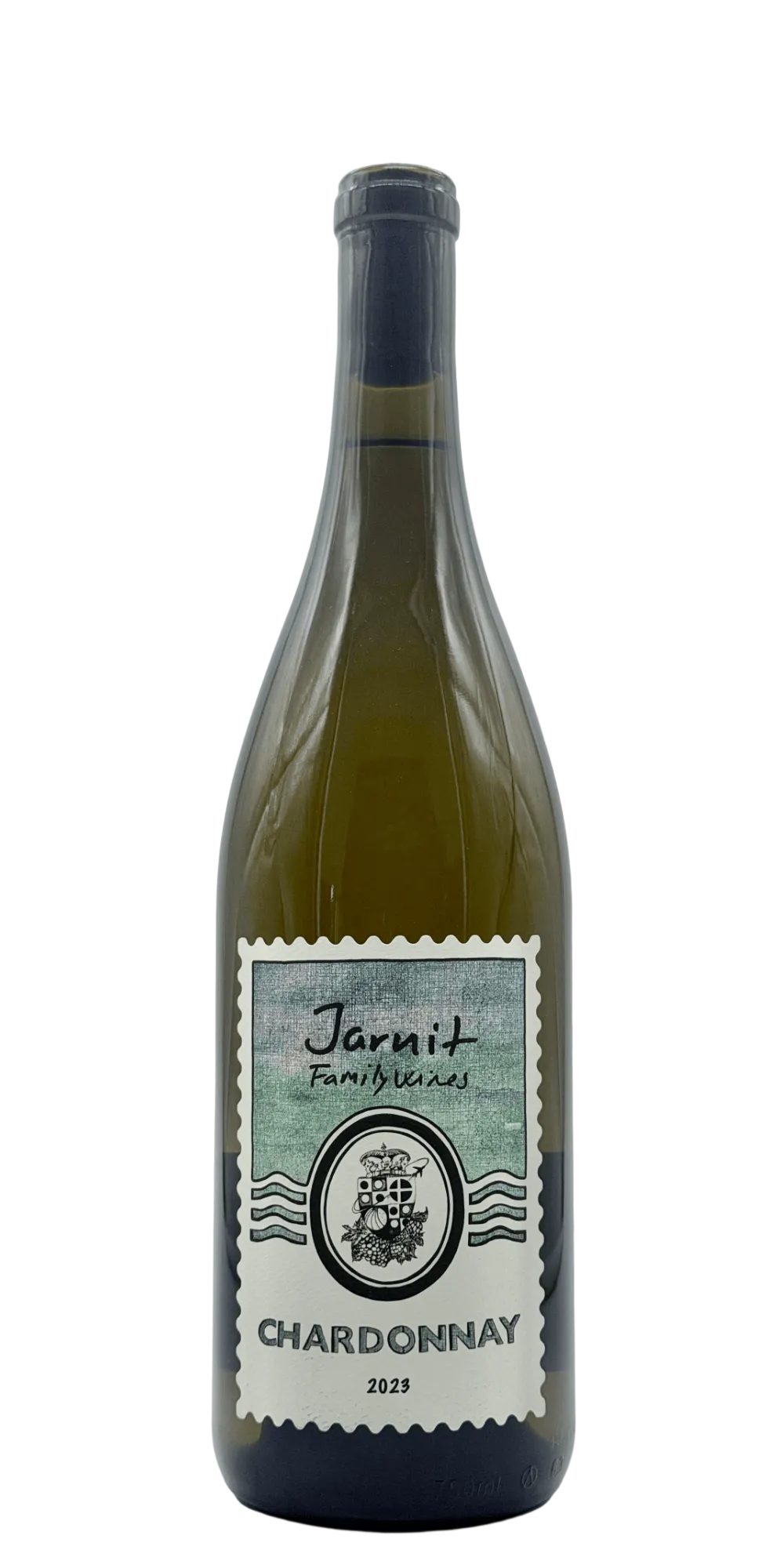 750 ml bottle of Jarnit Family Wines - Chardonnay 2023 – 14.1% ABV