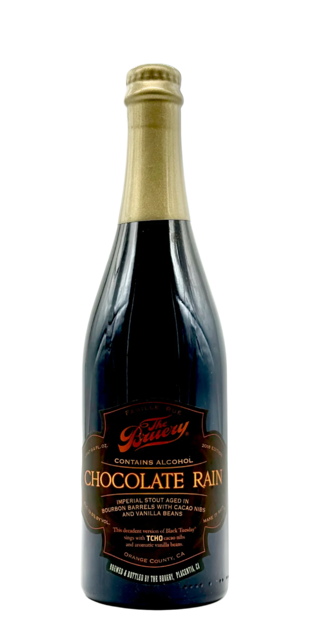 The Bruery - Chocolate Rain (2018) | Imperial Stout | 19.5% ABV