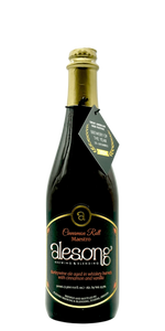 Alesong Cinnamon Roll Maestro barrel-aged barleywine craft beer bottle with cinnamon vanilla