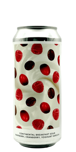 Evil Twin NYC Continental Breakfast Sour craft beer can with cranberry raspberry yoghurt