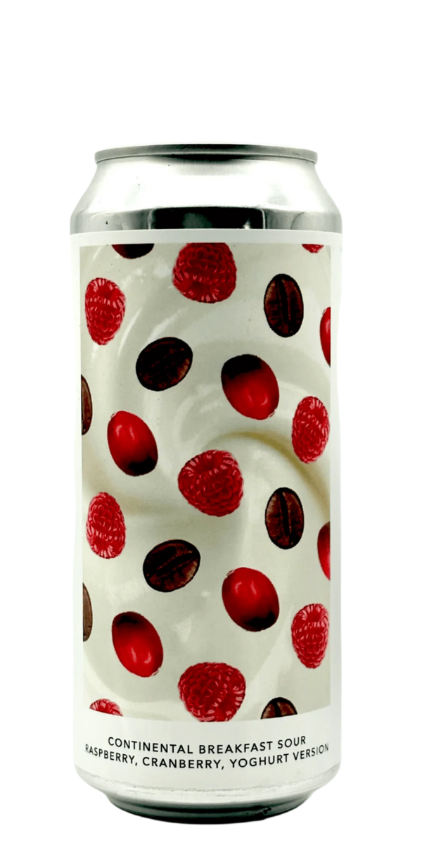 Evil Twin NYC Continental Breakfast Sour craft beer can with cranberry raspberry yoghurt