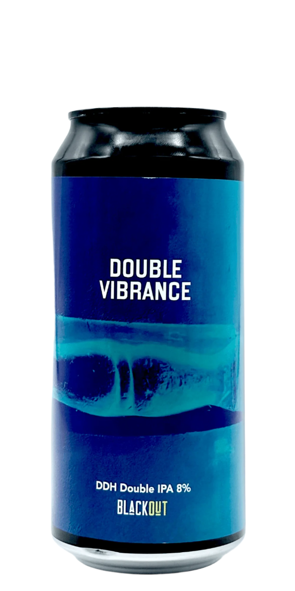 440 ml can of Blackout - Double Vibrance – DDH DIPA, 8.0% ABV