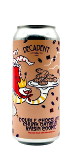 Decadent Ales - Double Chocolate Chunk Oatmeal Raisin Cookie