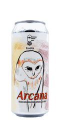 473 ml can of Eredità - Arcana – Dark Czech Lager, 5% ABV