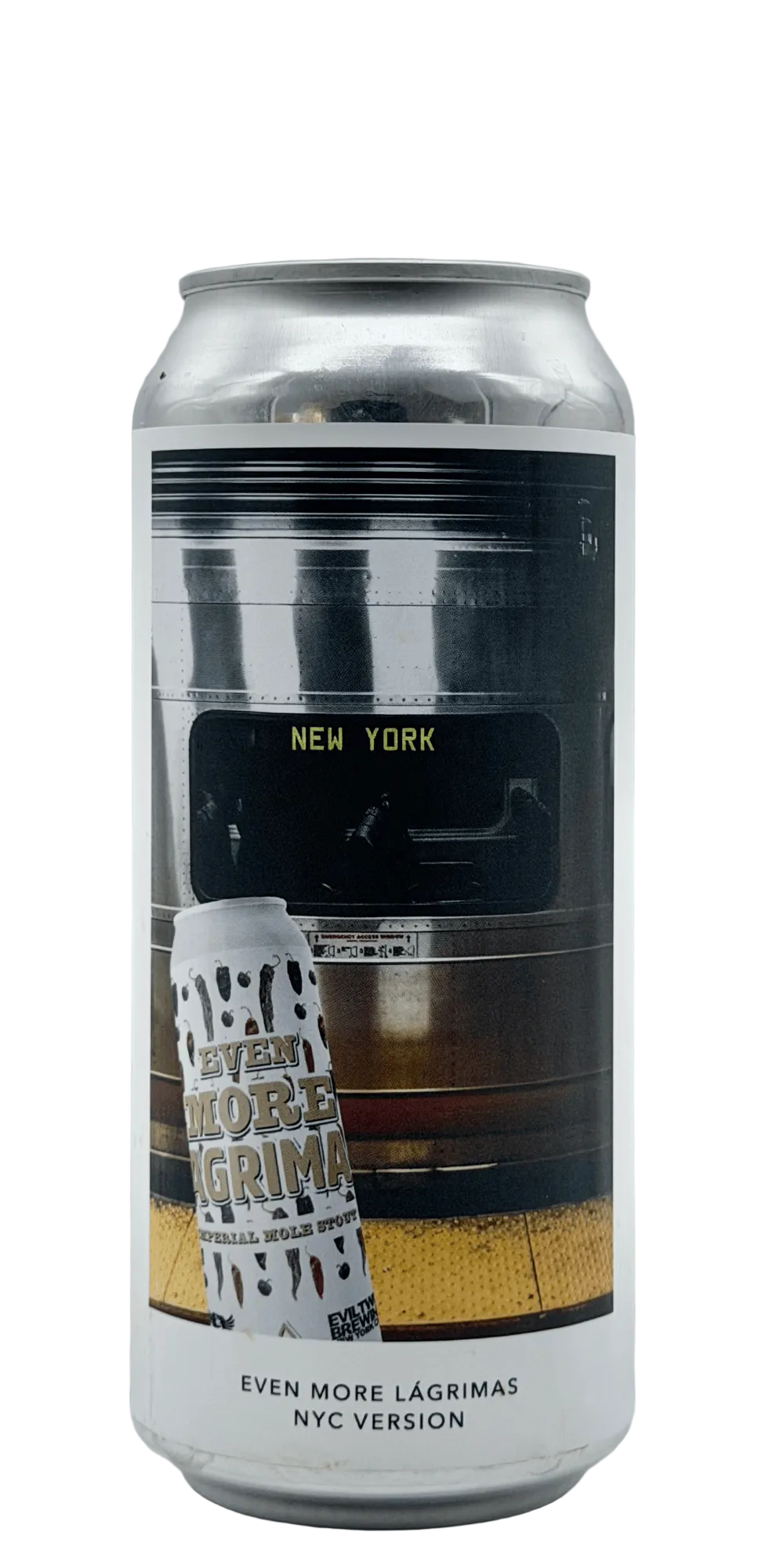 Evil Twin NYC Even More Lagrimas NYC Version best 2026 imperial stout cacao peanut butter cinnamon Mexican chiles mole craft beer