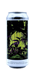 473 ml can of Evil Twin NYC - Greenhouse Czech Pils Conditioned on American Oak Foudre – Czech-Style Pilsner, 5% ABV