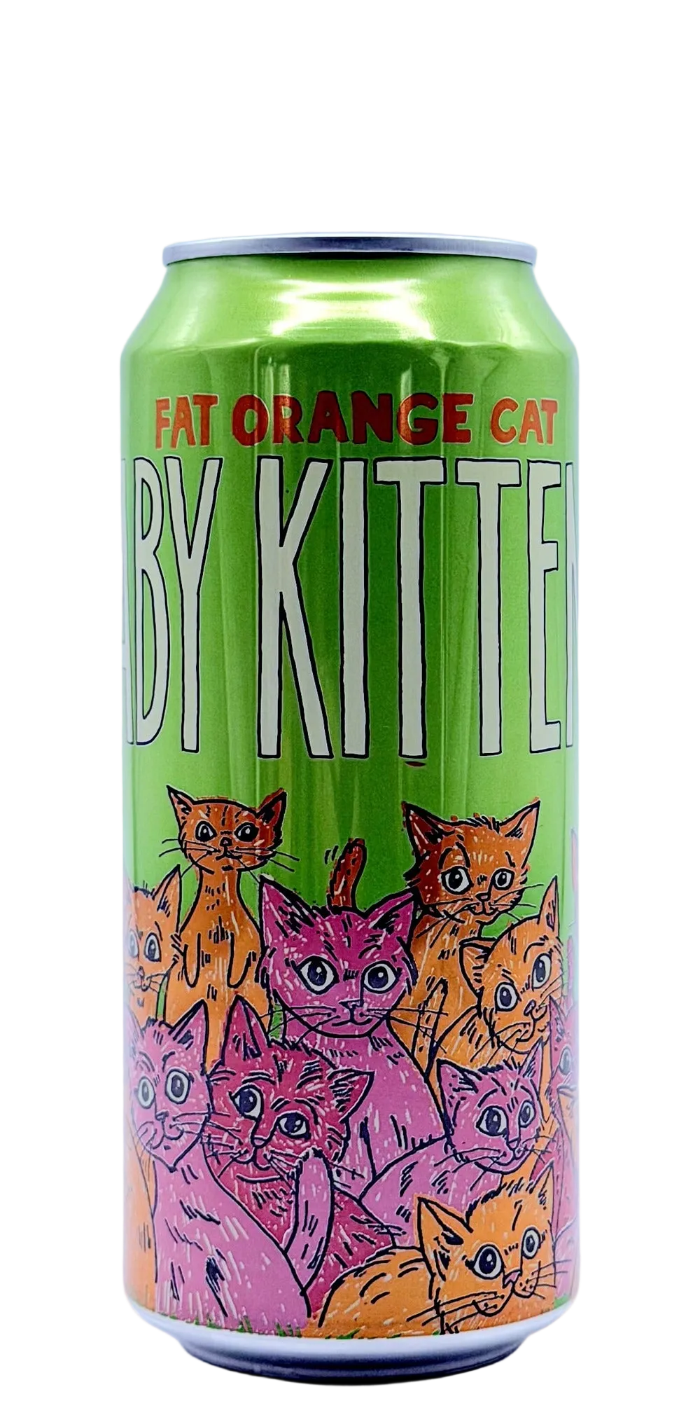 Fat Orange Cat Baby Kittens best 2026 Session Hazy NEIPA East Hampton Connecticut hazy NEIPA New England IPA tropical juicy soft body craft beer can