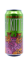 473 ml can of Fat Orange Cat - Baby Kittens – NEIPA, 6.5% ABV