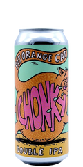 473 ml can of Fat Orange Cat - Chonky Cat – New England DIPA, 8% ABV