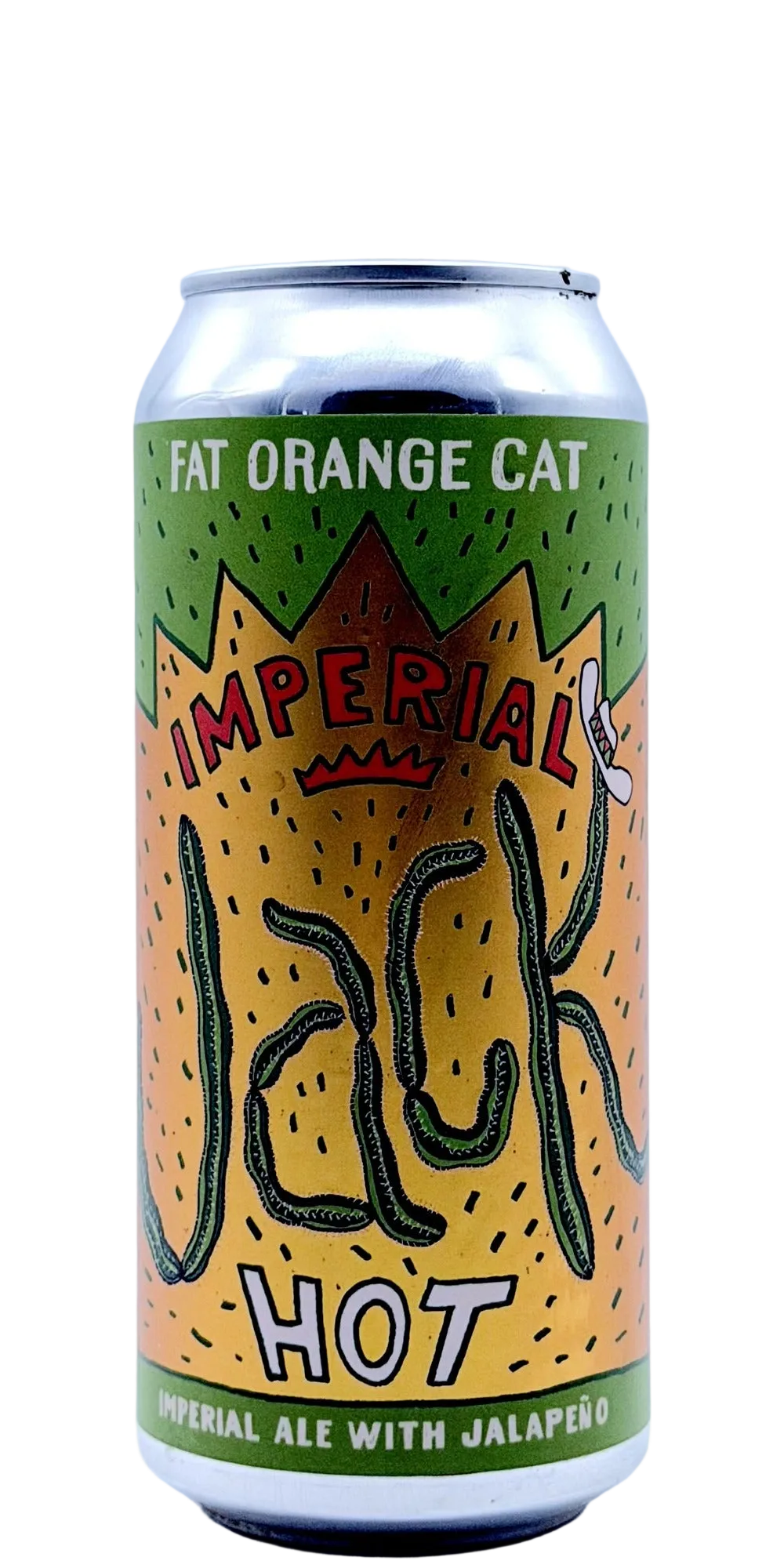 Fat Orange Cat Imperial Jack best 2026 Imperial Jalapeño Pale Ale East Hampton Connecticut imperial jalapeño pale ale spicy chili hop forward craft beer can