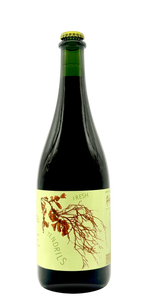 Hildegard Fresh Tendrils Violets wild ale craft beer bottle with floral additions