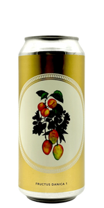 Evil Twin NYC Fructus Danica 1 sour ale craft beer can with apricots mangoes raspberries
