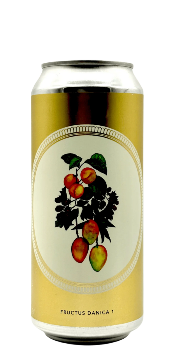 Evil Twin NYC Fructus Danica 1 sour ale craft beer can with apricots mangoes raspberries