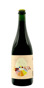 Hildegard Gloria Cosmic Egg dark ale craft beer bottle with cherries currants herbs