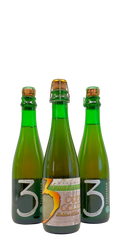 375 ml bottle of 3 Fonteinen - Golden Blend 2011 – Lambic. 6% ABV
