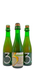 375 ml bottle of 3 Fonteinen - Golden Blend 2014 – Lambic. 6% ABV