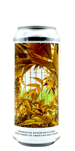 Evil Twin NYC - Greenhouse Bohemian Pilsner | Oak-Conditioned Pilsner | 5.0% ABV