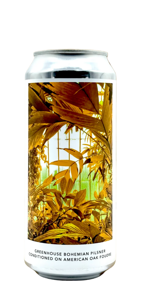 Evil Twin NYC - Greenhouse Bohemian Pilsner | Oak-Conditioned Pilsner | 5.0% ABV